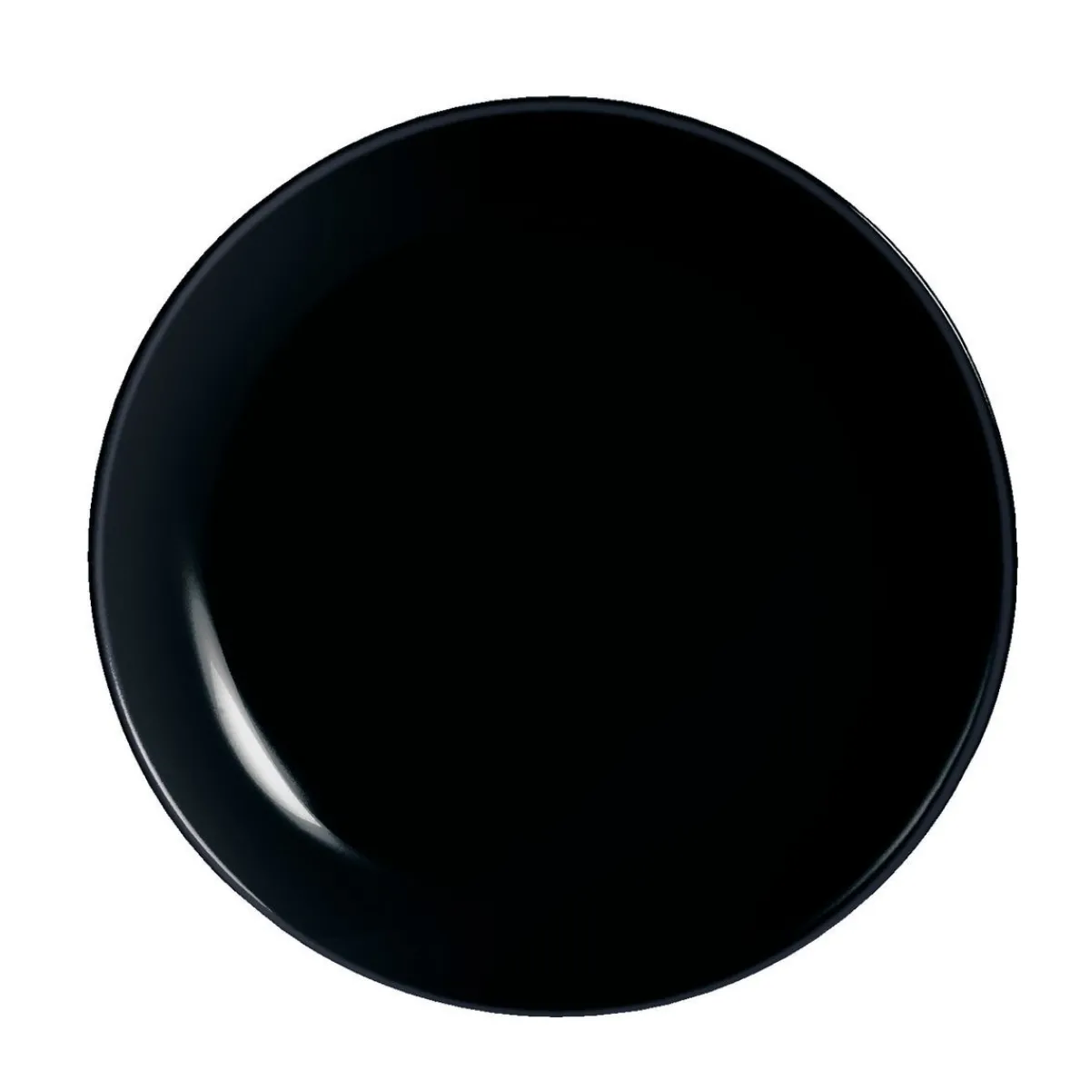 Luminarc Black plate 19 cm Diwali> Plates