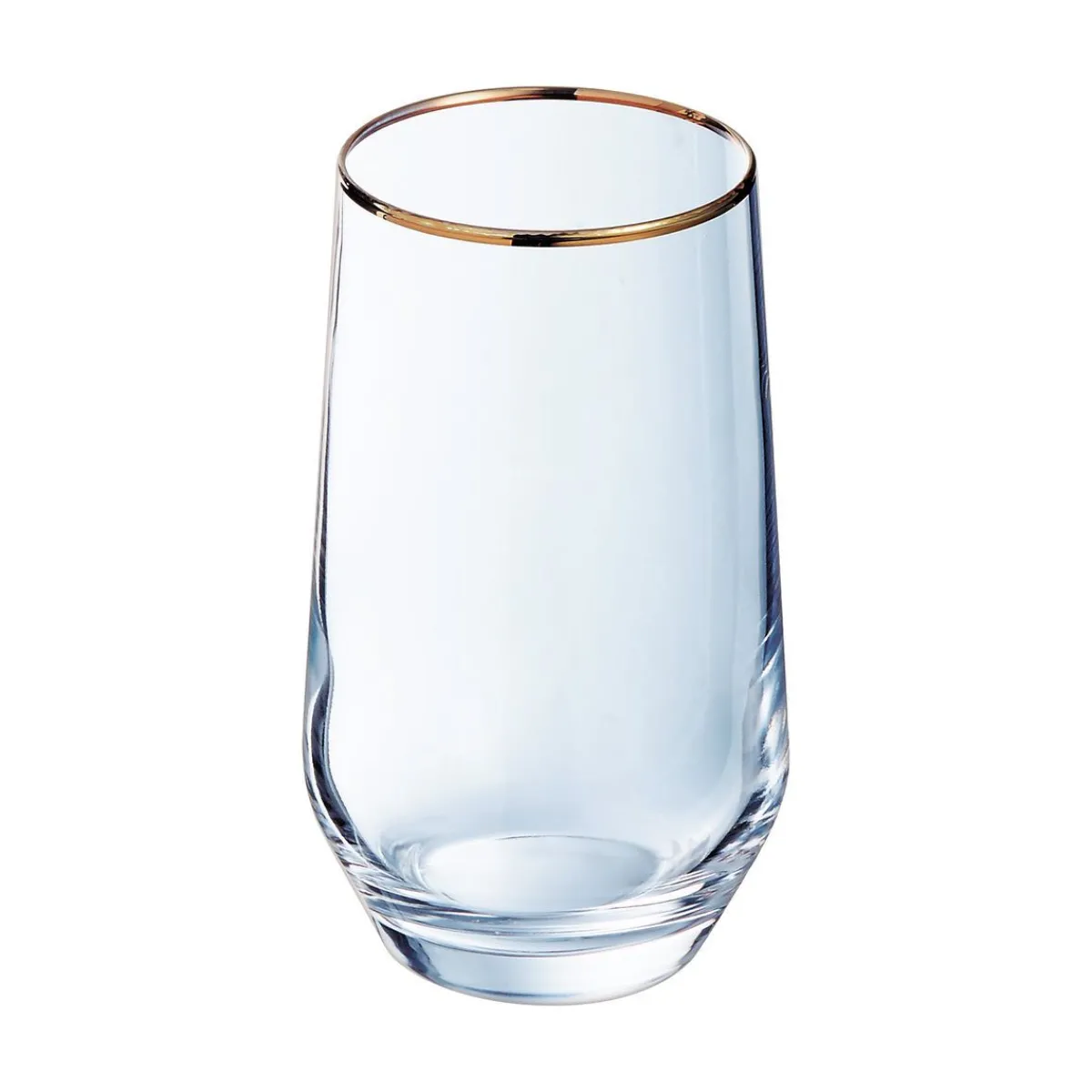 Cristal d'Arques Glass 40 cl Ultime Bord Or> Table Glasses