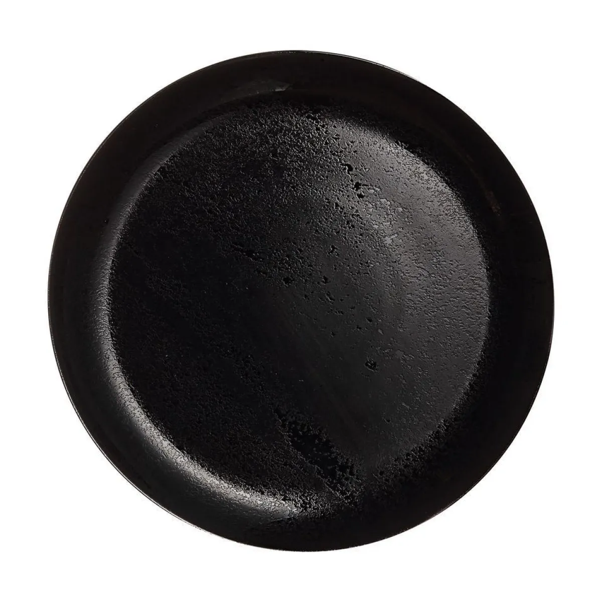Luminarc Lot de 6 assiettes plates Diana Noire 25cm> Services De Vaisselle