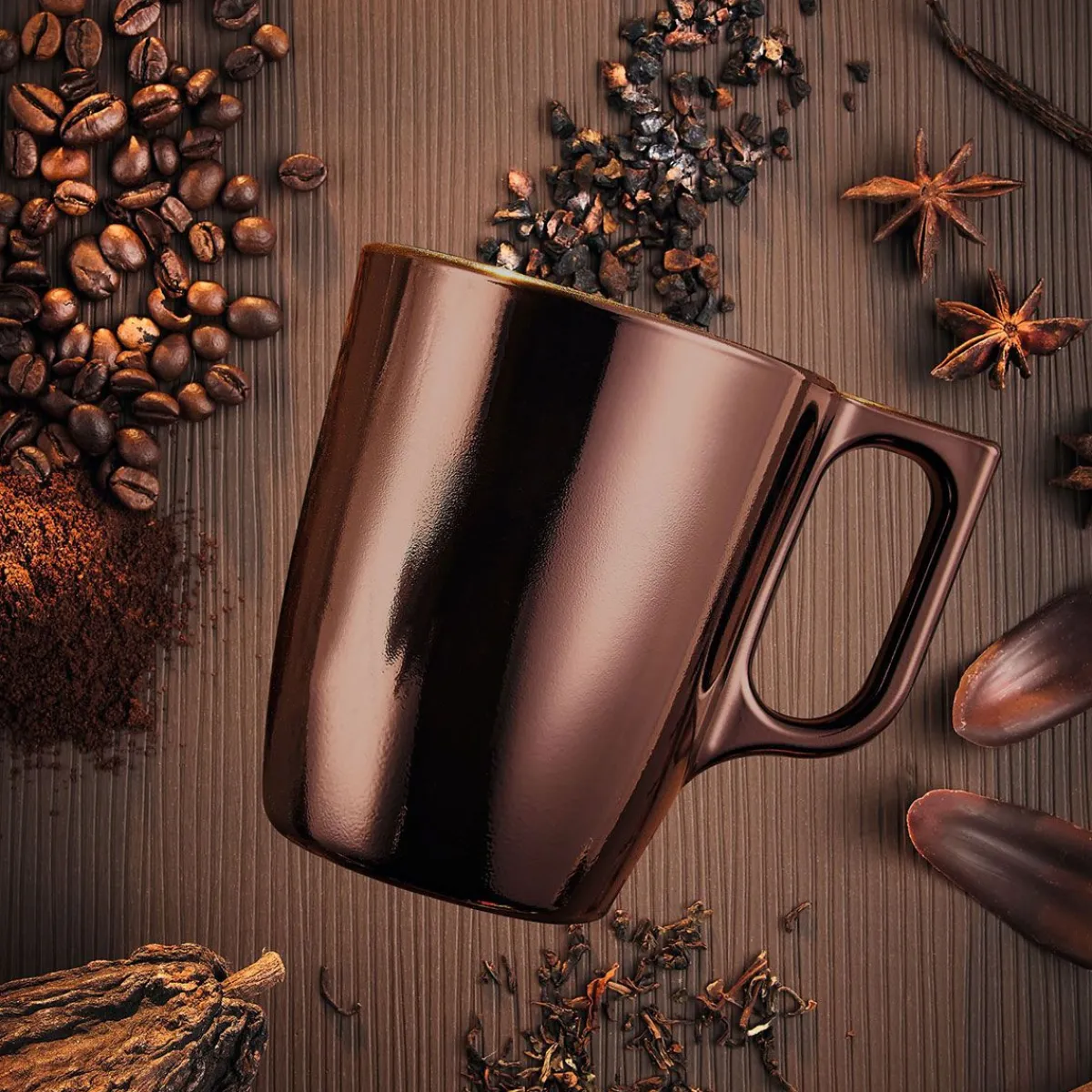 Luminarc Mug 25 cl Chocolat Flashy> Cups, Mugs, Bowls
