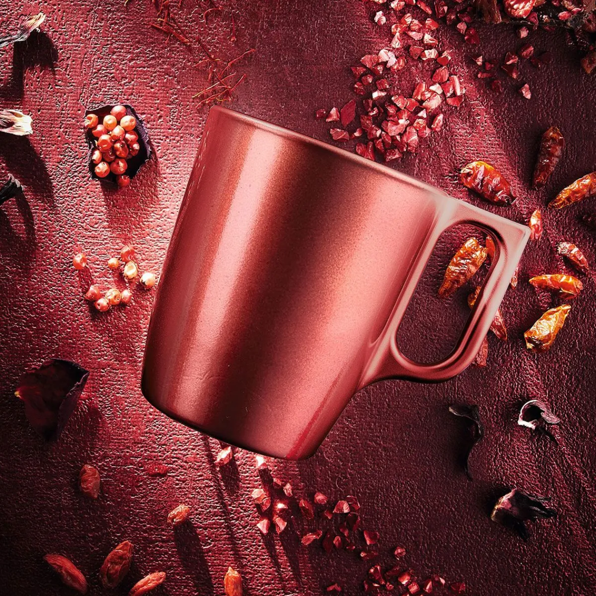 Luminarc Mug 25 cl Rouge Flashy> Cups, Mugs, Bowls