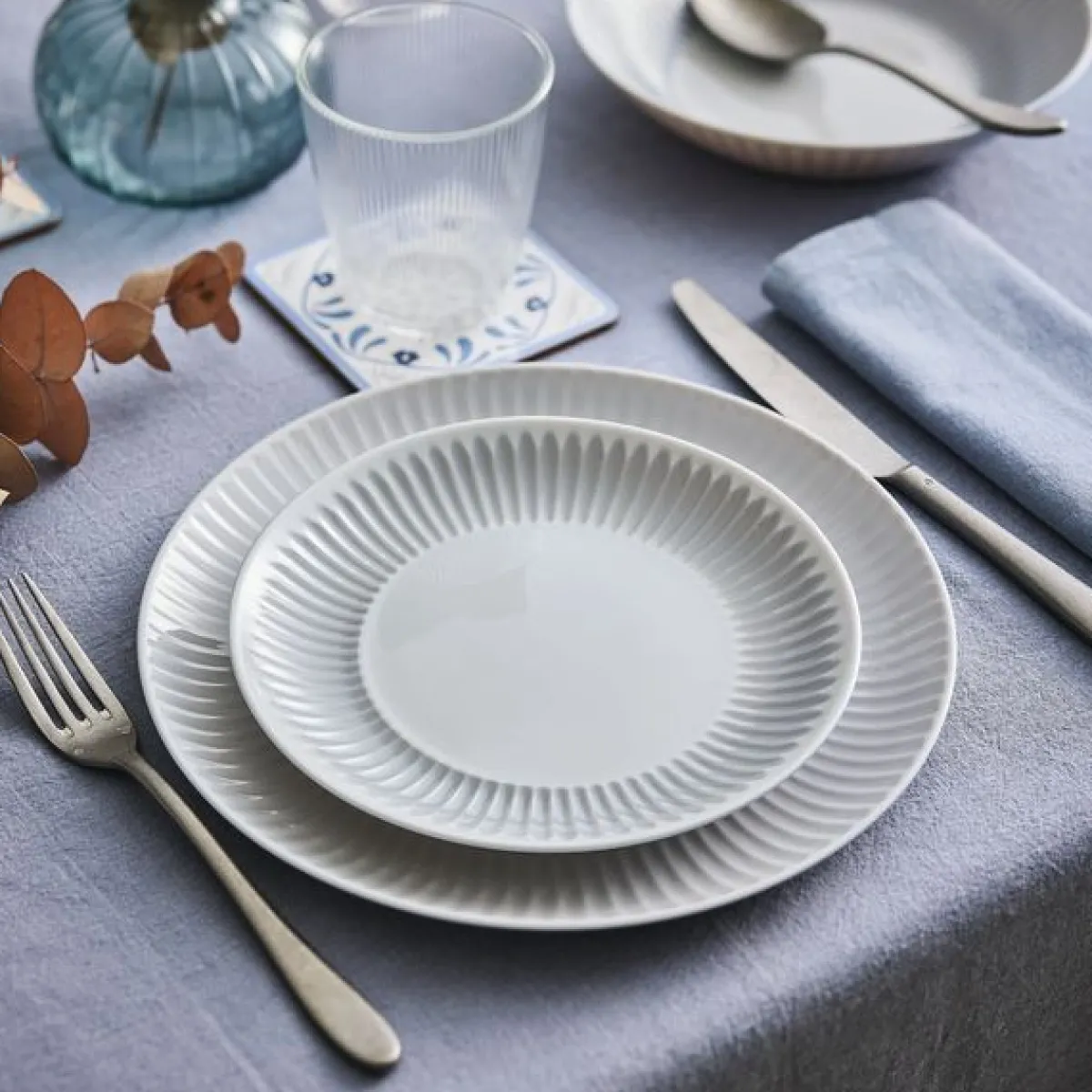 Luminarc Service de 18 pcs Cottage Granit> Services De Vaisselle | Plates
