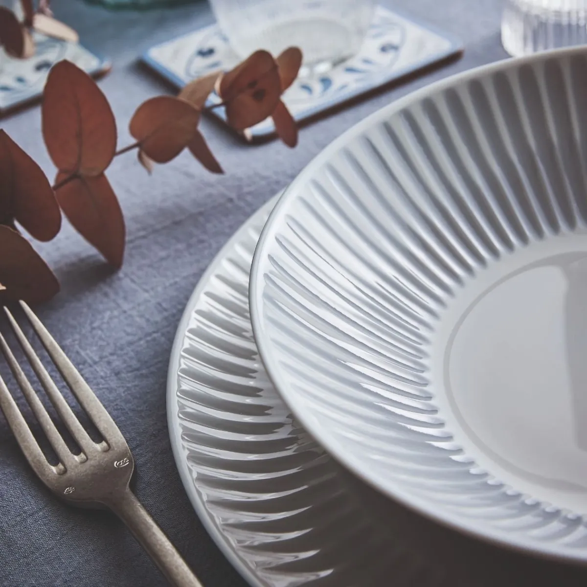 Luminarc Service de 18 pcs Cottage Granit> Services De Vaisselle | Plates