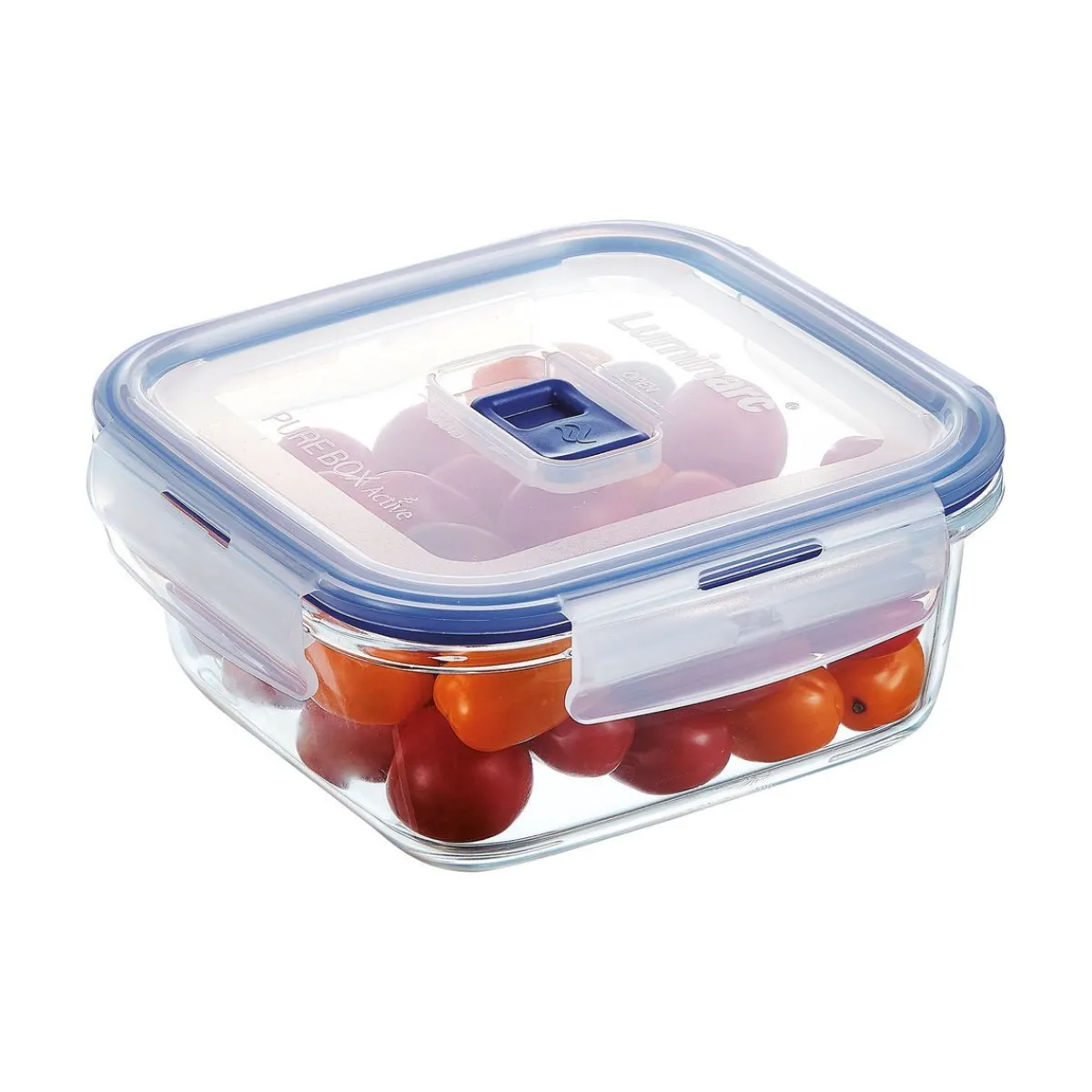 Luminarc Square storage box 76 cl Pure Box Active> Food Containers