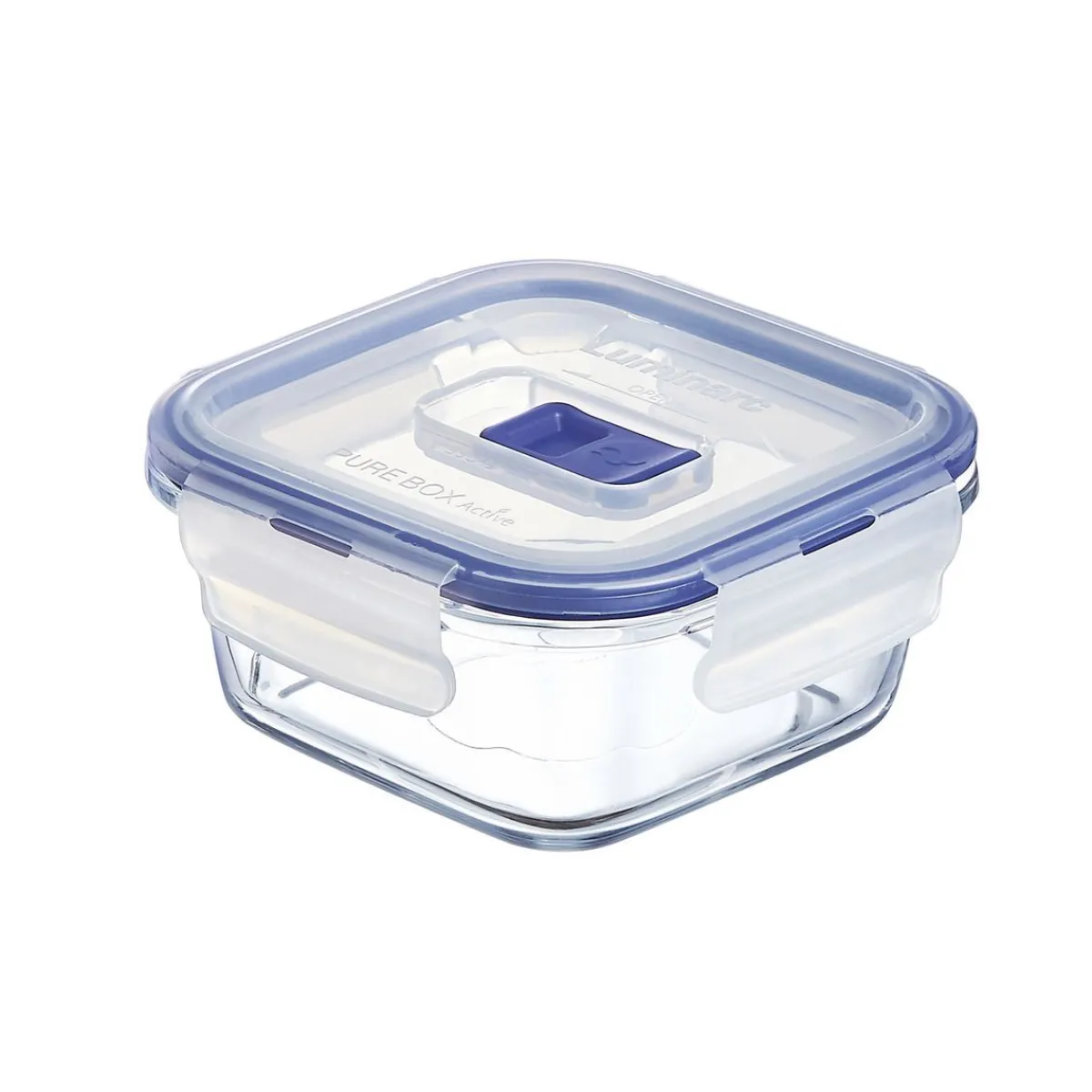 Luminarc Square storage box 38 cl Pure Box Active> Food Containers