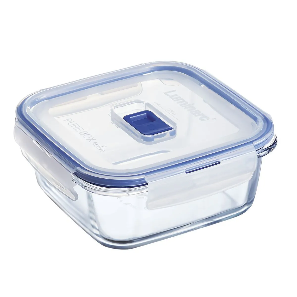 Luminarc Square storage box 76 cl Pure Box Active> Food Containers
