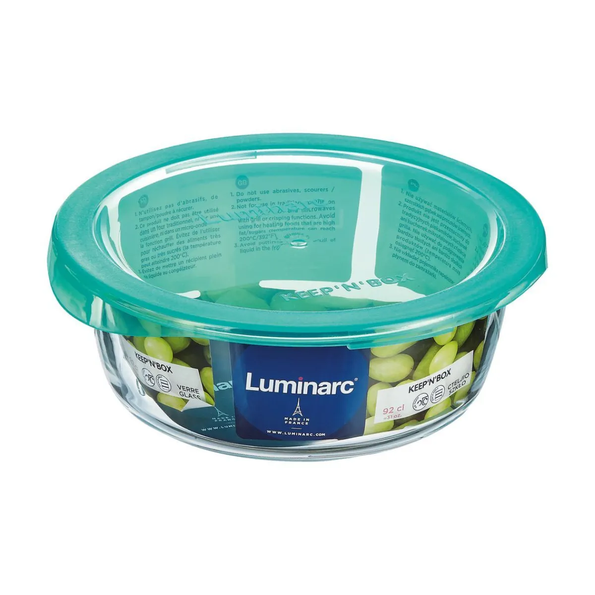 Luminarc Storage box 92 cl Keep'n Box> Food Containers