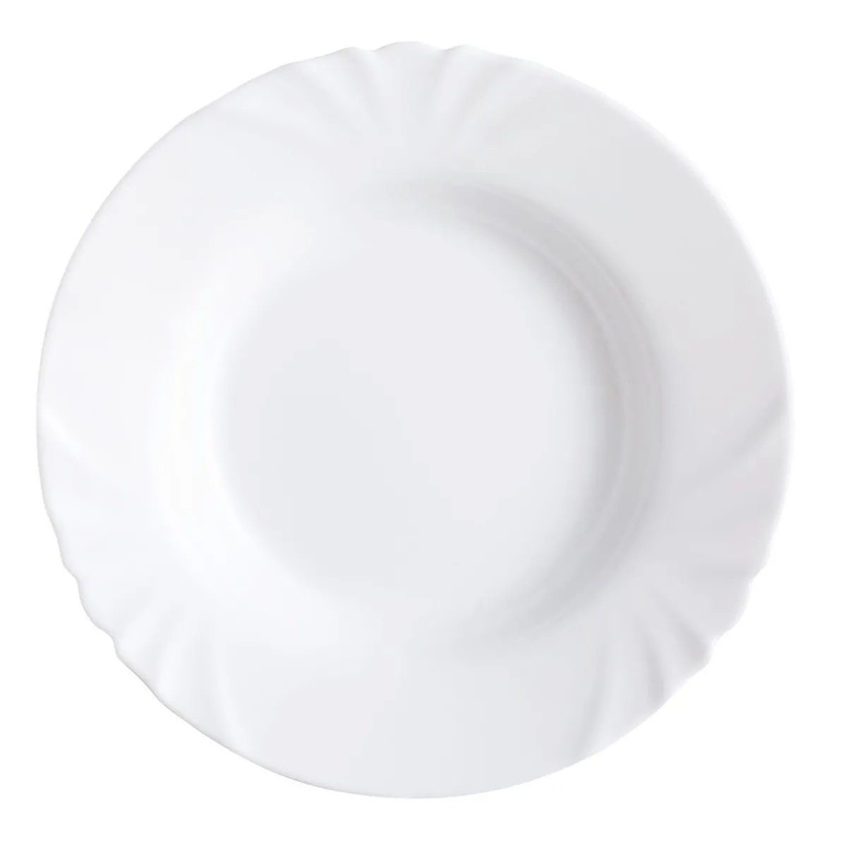 Luminarc White deep plate 23 cm Cadix> Plates